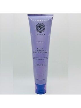 Lacuna Hydrating Soft & Supple Body Serum Niacinamide Hyaluronic Acid 5 oz NEW